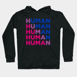 Bisexual Human Hoodie